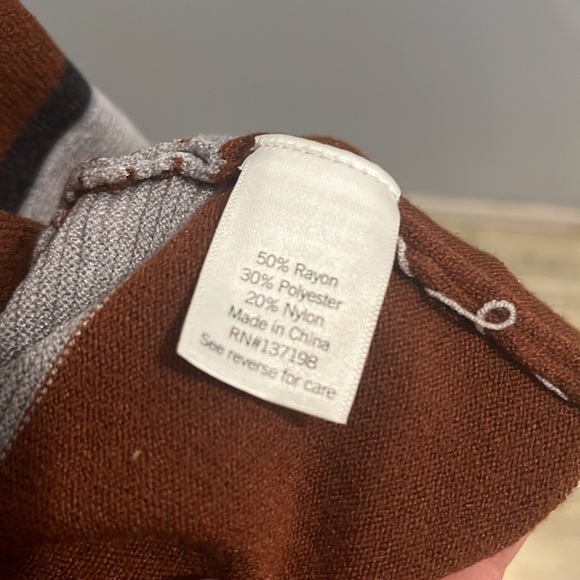 NWT Striped Long Sleeve Cardigan Duster - Picture 8 of 8